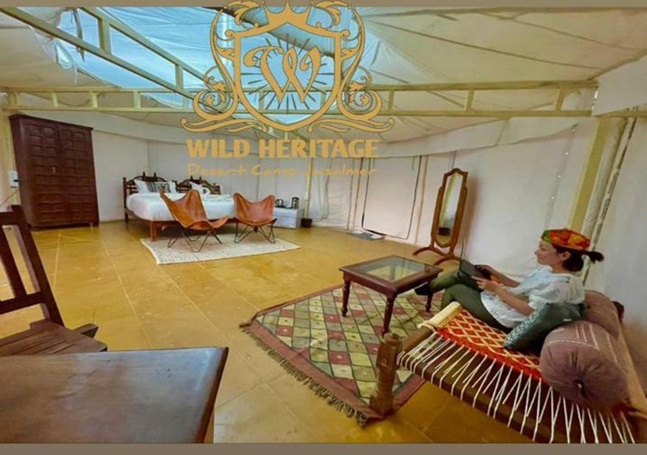Отель Wild Heritage Desert Camp Джайсалмер Экстерьер фото