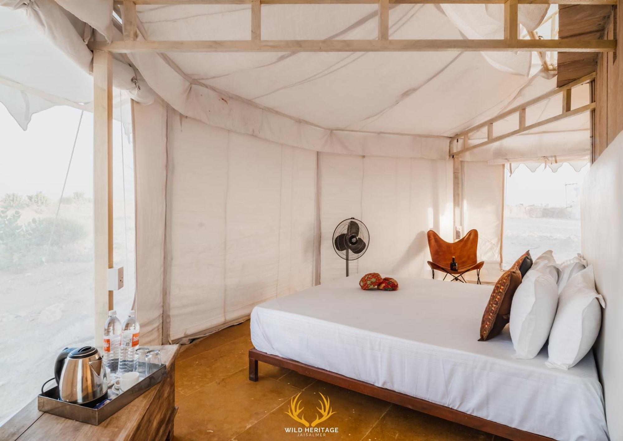 Отель Wild Heritage Desert Camp Джайсалмер Экстерьер фото